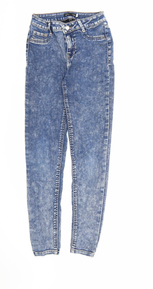 Sinsay Womens Blue  Denim Skinny Jeans Size 6 L26 in