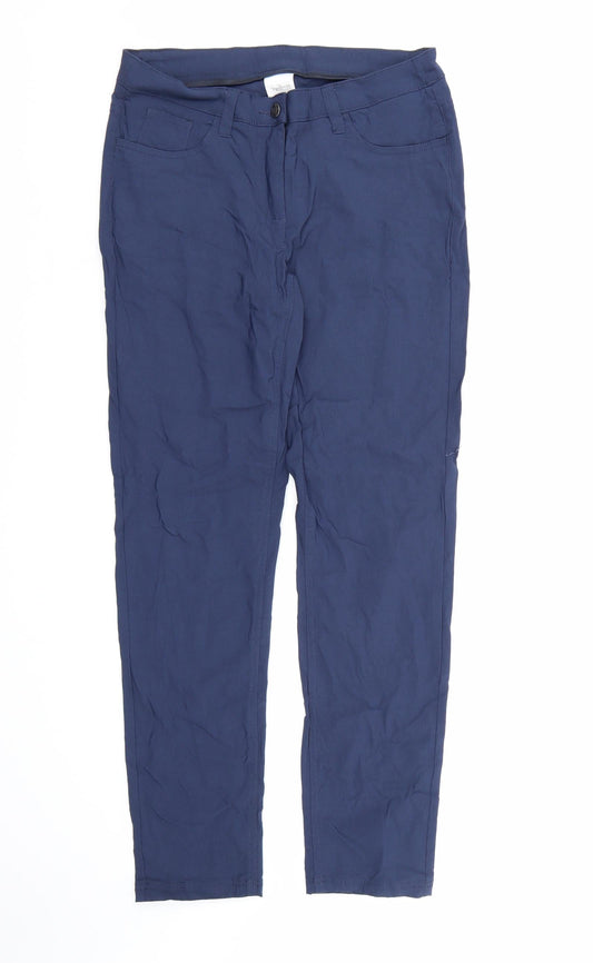 Up Fashion Womens Blue   Trousers  Size 12 L30 in