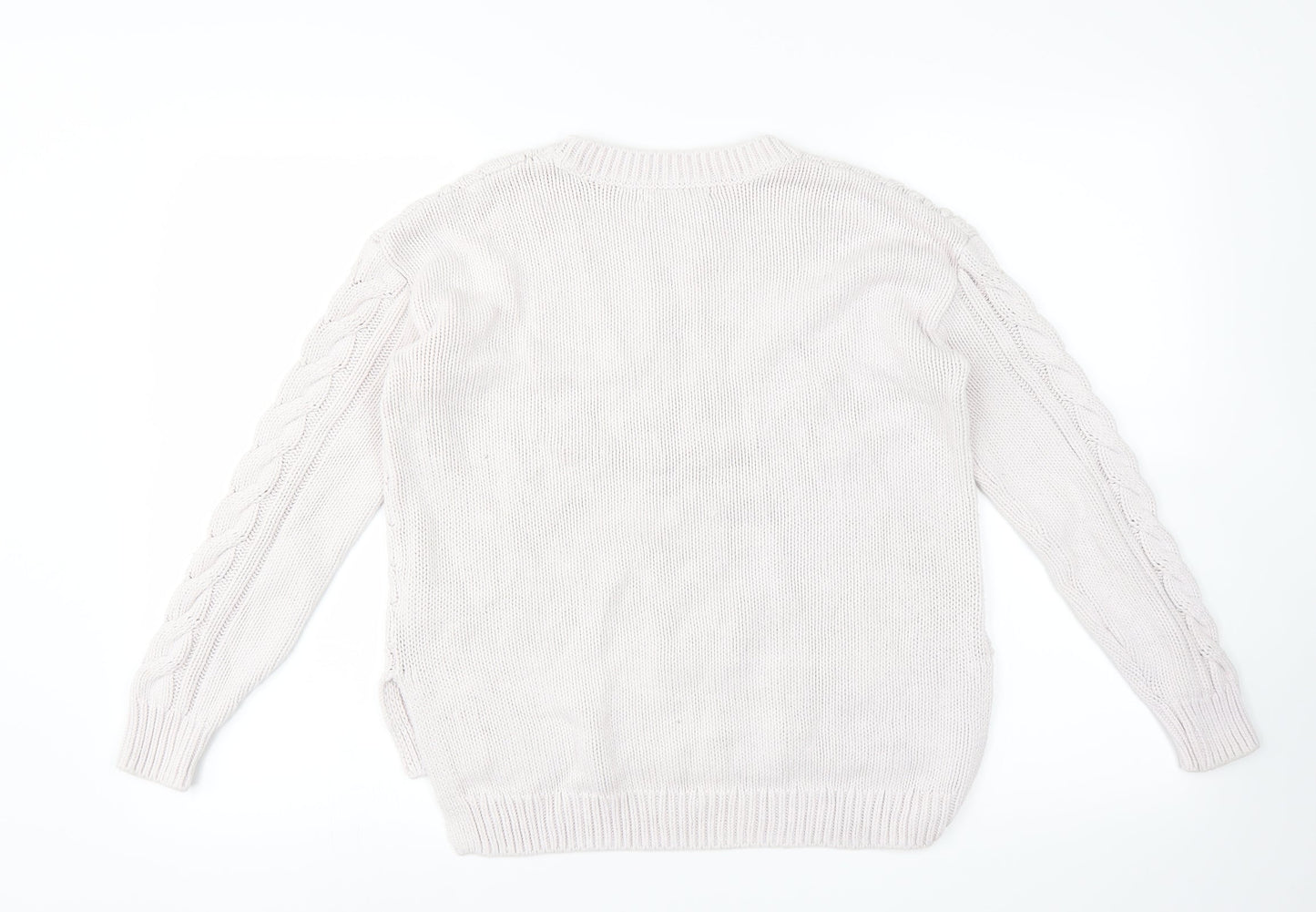 H&M Womens Pink   Pullover Jumper Size S