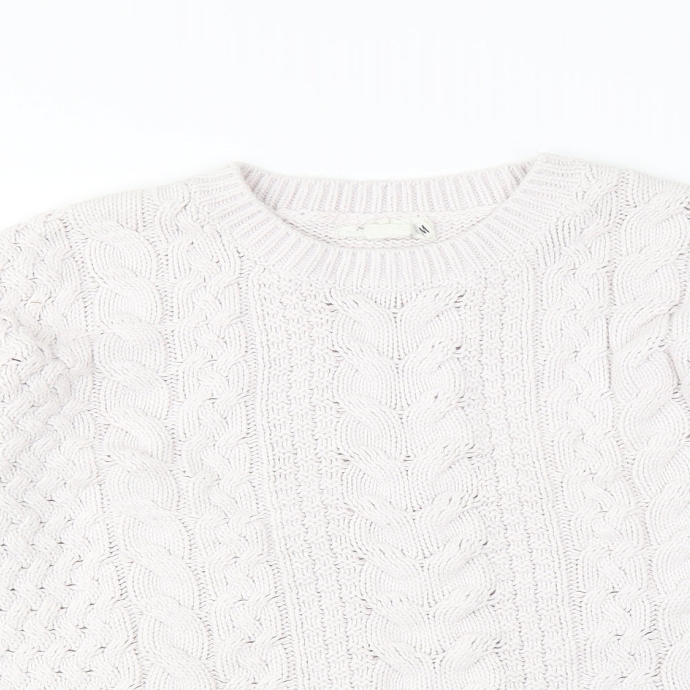 H&M Womens Pink   Pullover Jumper Size S