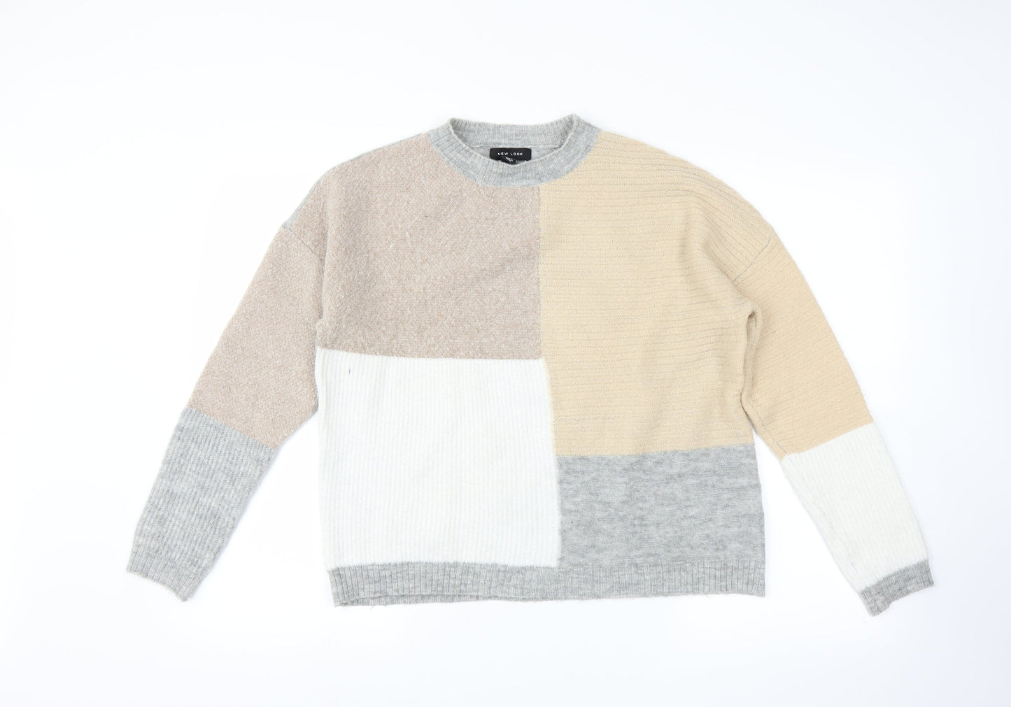New Look Womens Beige   Pullover Jumper Size S