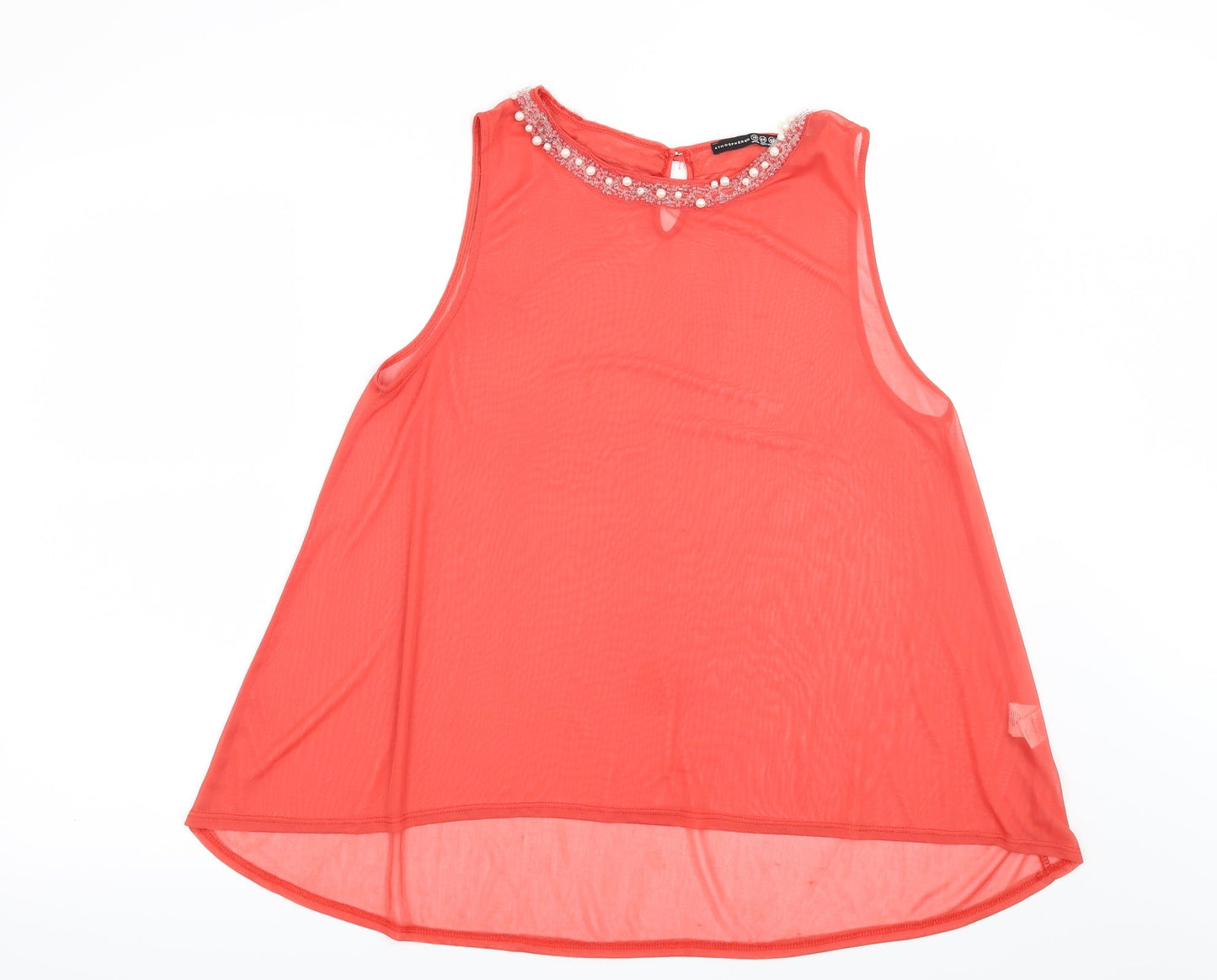 Atmosphere Womens Orange   Basic Blouse Size 16