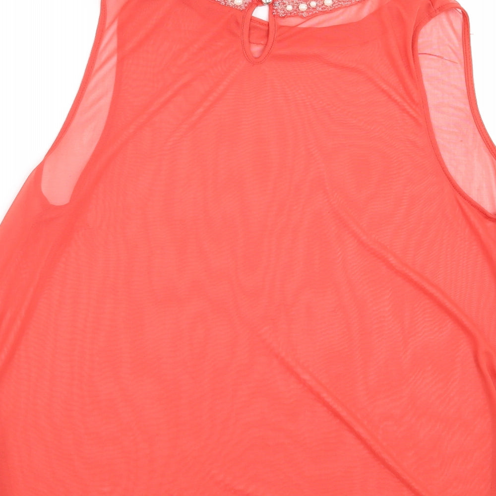 Atmosphere Womens Orange   Basic Blouse Size 16