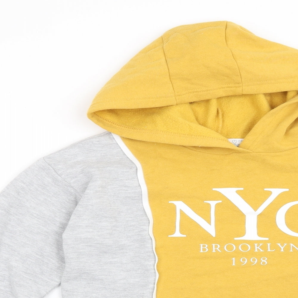 Primark Girls Grey   Pullover Hoodie Size 12-13 Years  - NYC Brooklyn 1998