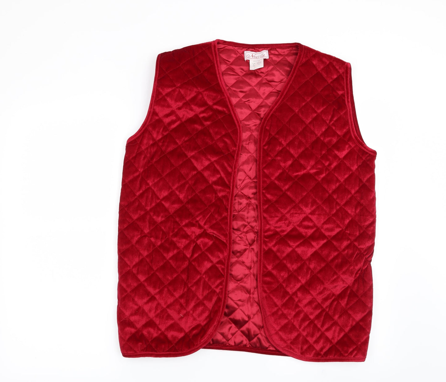 Preworn Womens Red   Gilet Jacket Size 12
