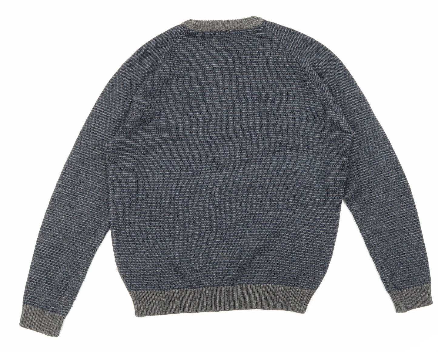 siruci Mens Grey   Pullover Sweatshirt Size L