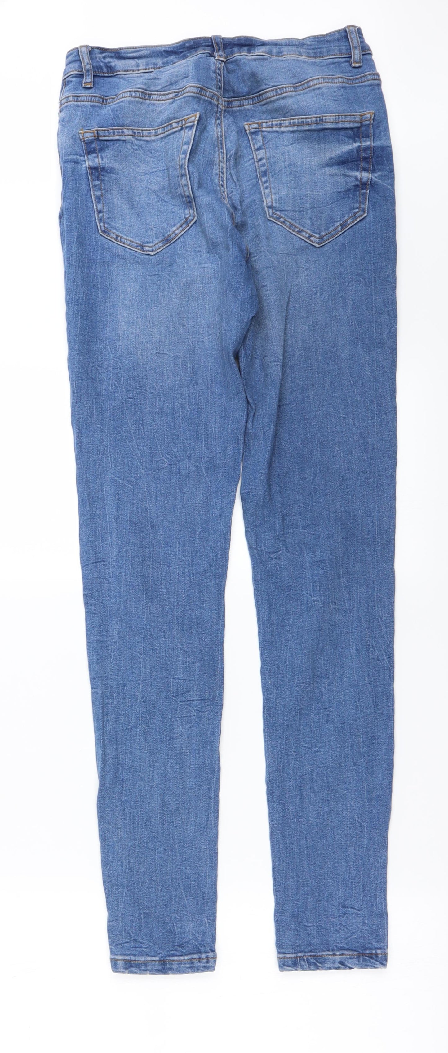 denim co Womens Blue   Straight Jeans Size 12 L27 in