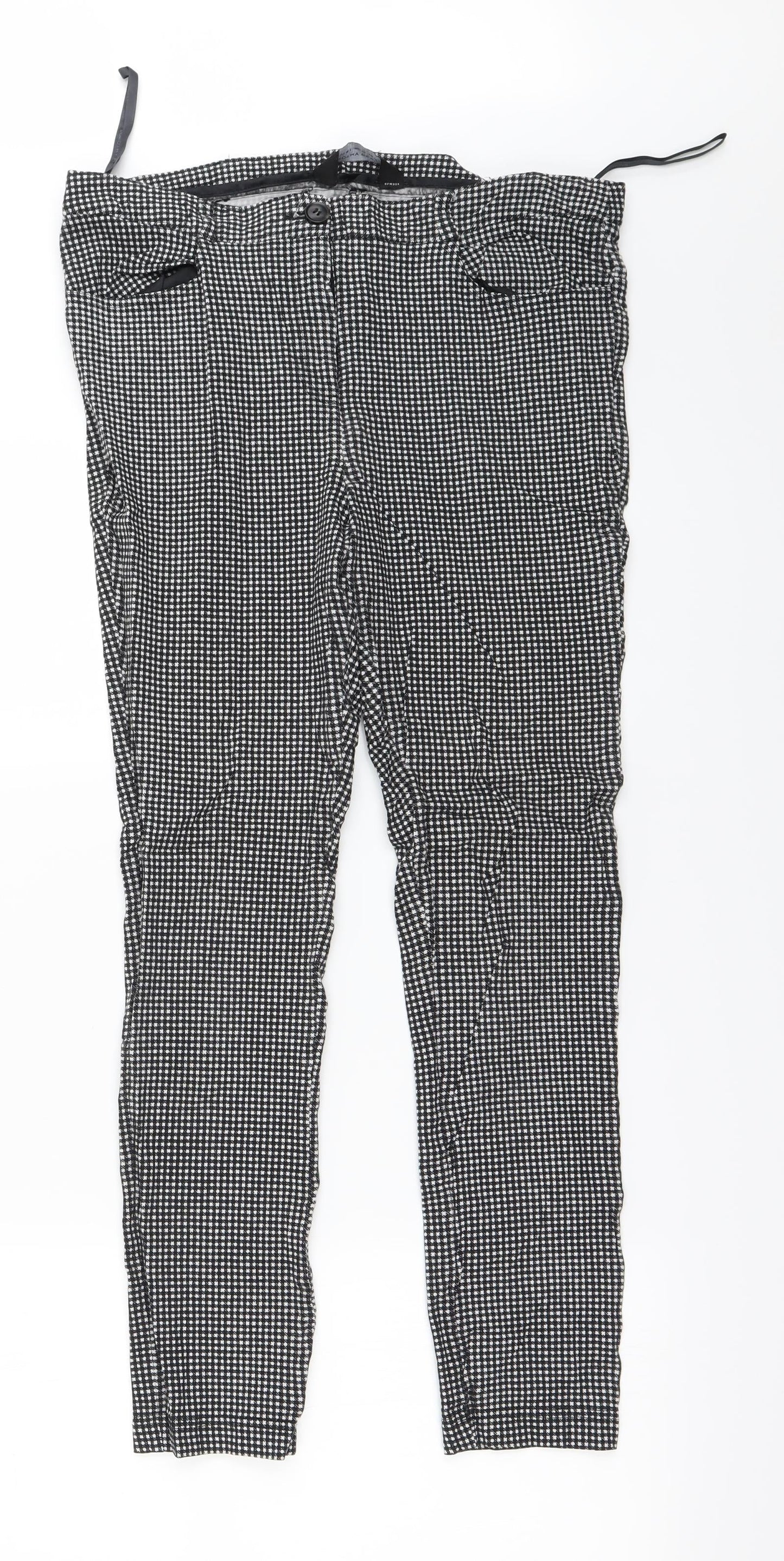 Dorothy Perkins Womens Grey   Trousers  Size 14 L26 in