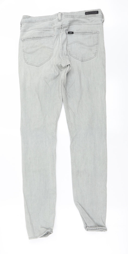 Preworn Womens Ivory   Straight Jeans Size 30 in L28 in