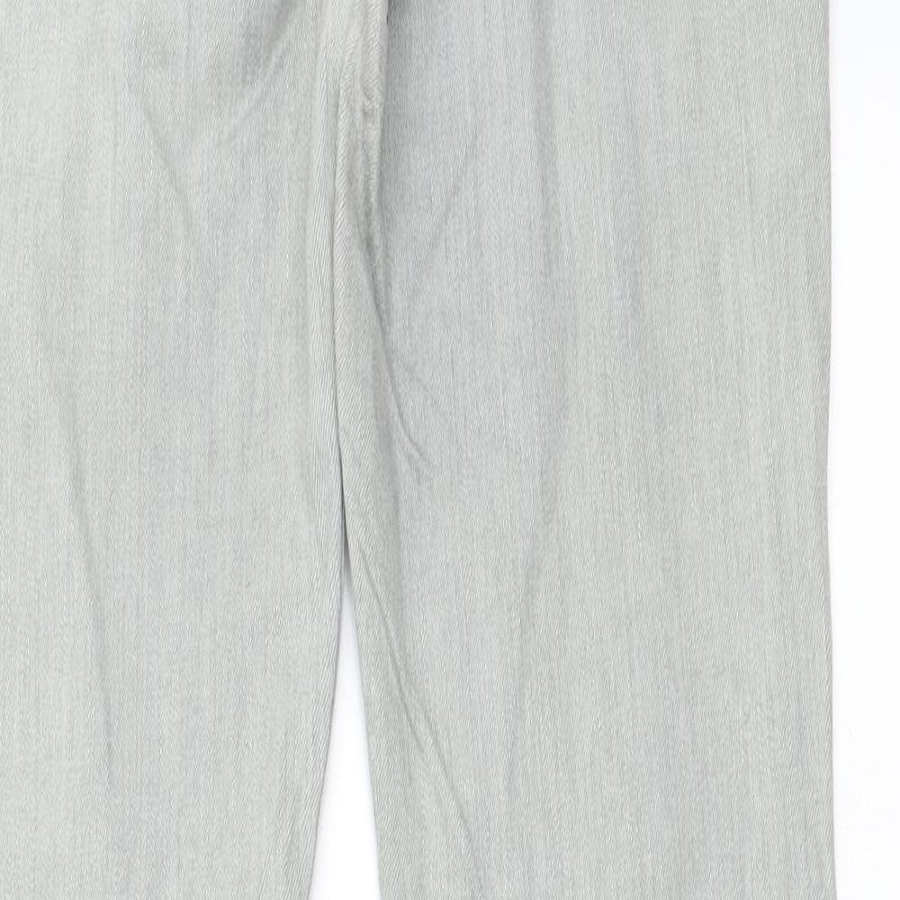 Preworn Womens Ivory   Straight Jeans Size 30 in L28 in