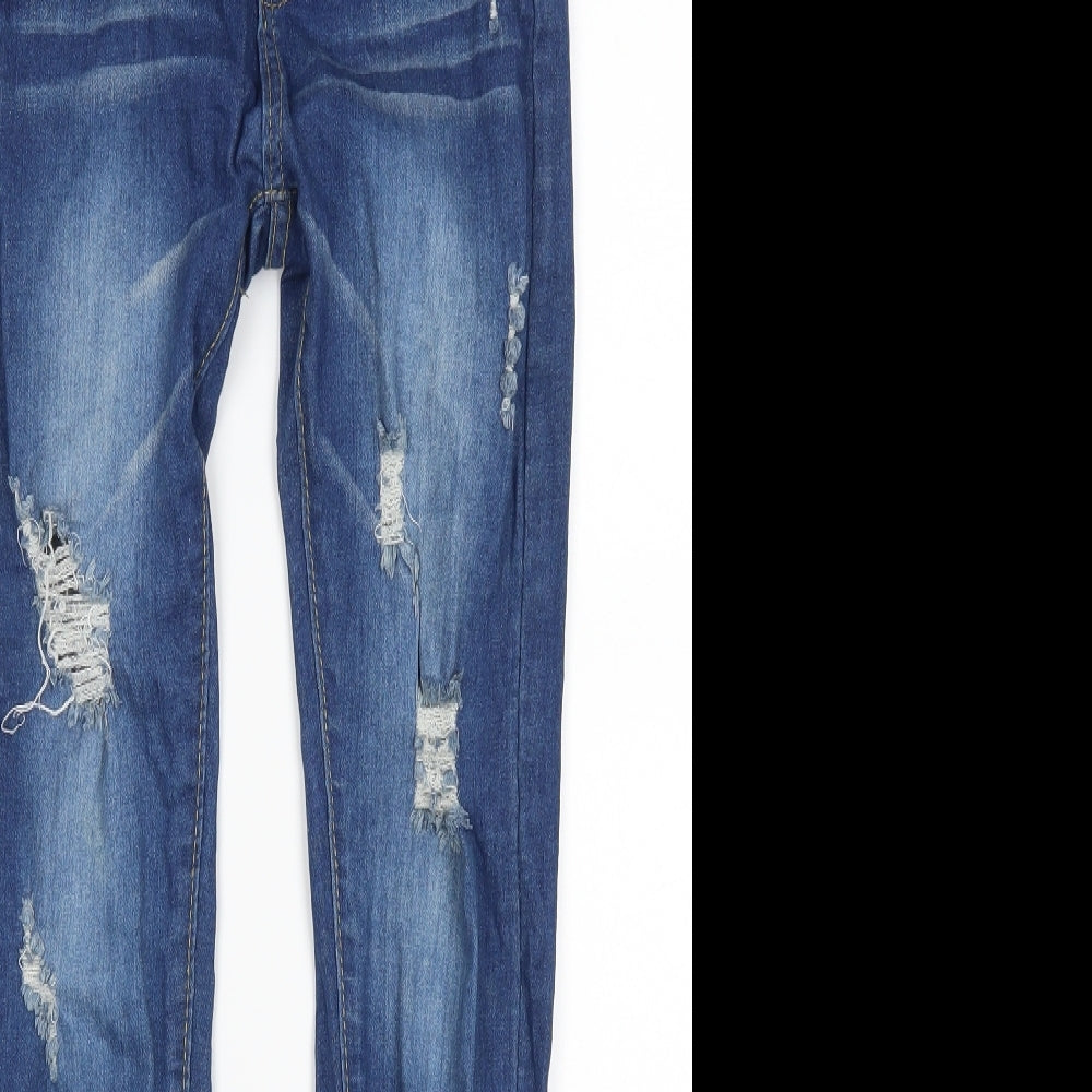 Denim Wise Womens Blue  Denim Skinny Jeans Size 6 L27 in
