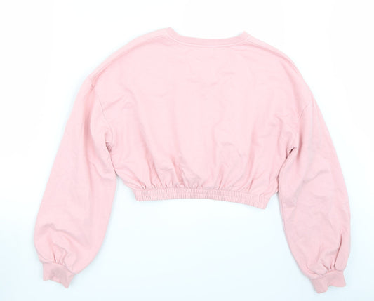 Topshop Womens Pink   Pullover Jumper Size S