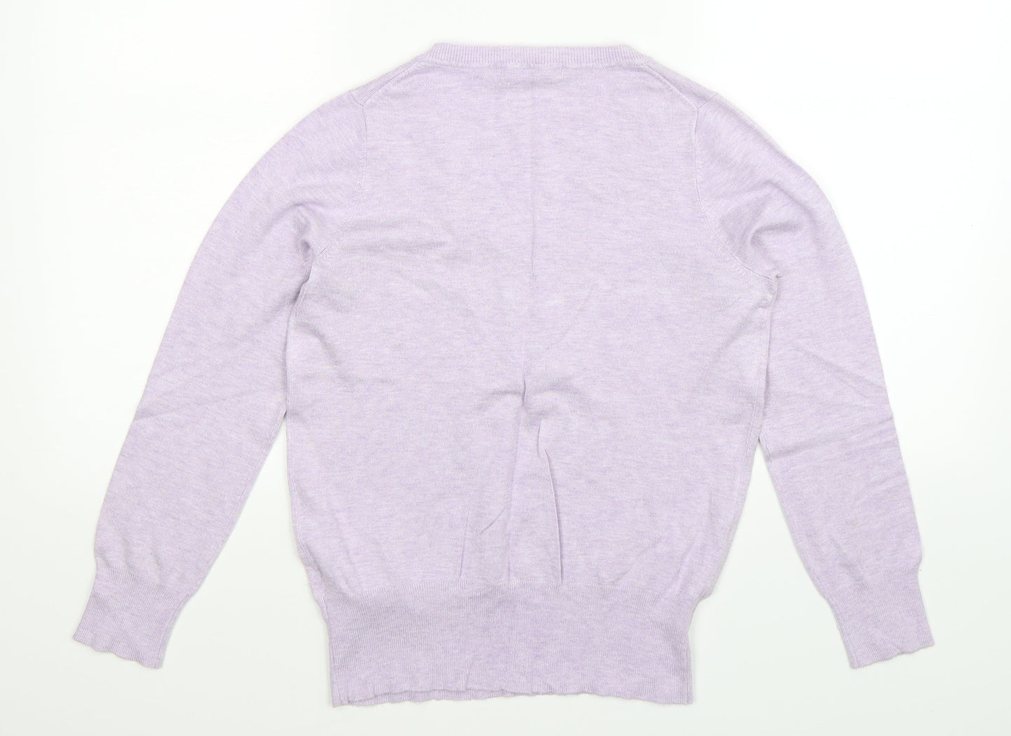 Marks and Spencer Womens Purple  Knit Pullover Jumper Size 12