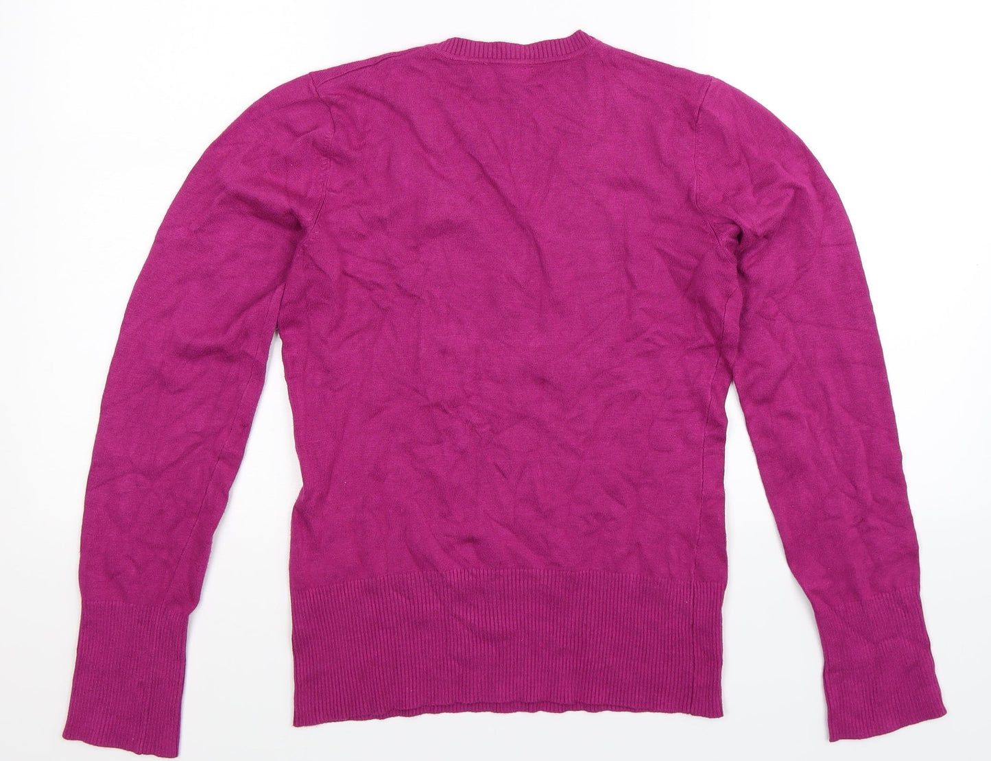 Debenhams Womens Purple  Knit Pullover Jumper Size 10
