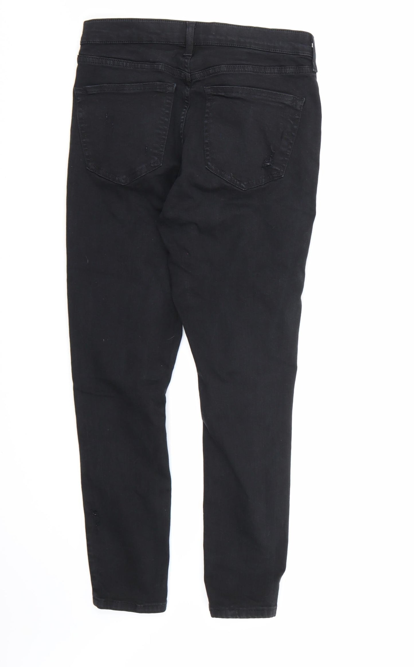 Topshop Womens Black  Denim Skinny Jeans  L30 in