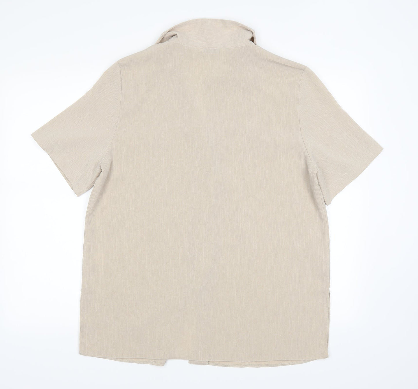 Berkertex Womens Brown   Basic Button-Up Size 16