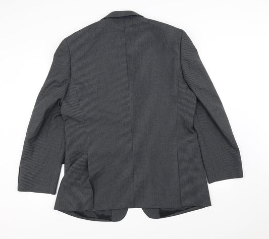 Jack Reid Mens Grey   Jacket Suit Jacket Size 42