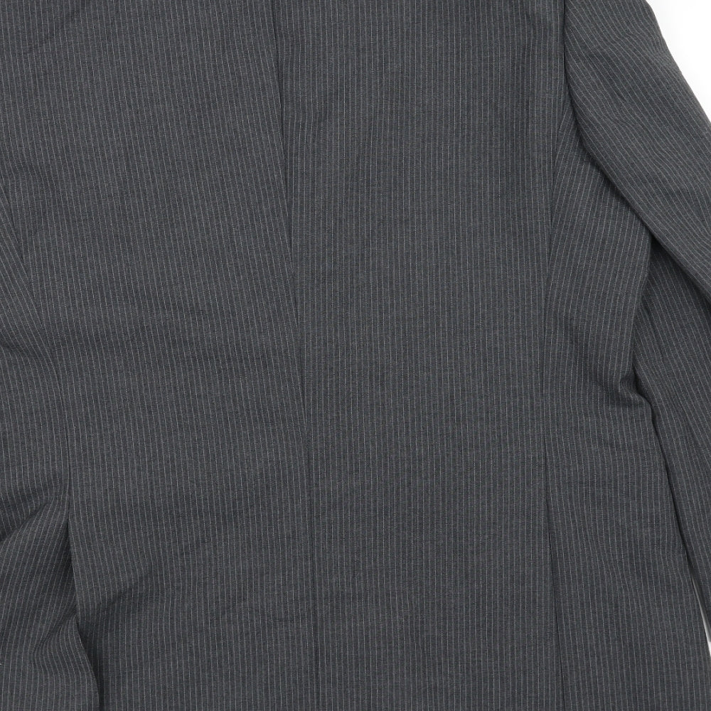 Jack Reid Mens Grey   Jacket Suit Jacket Size 42