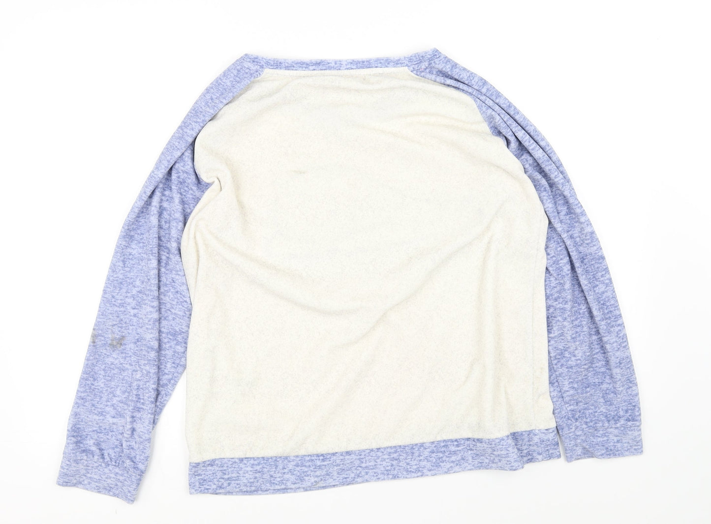 Nutmeg Womens White   Pullover Jumper Size 12