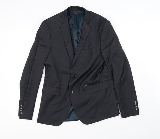 Zara Mens Grey   Jacket Suit Jacket Size 40