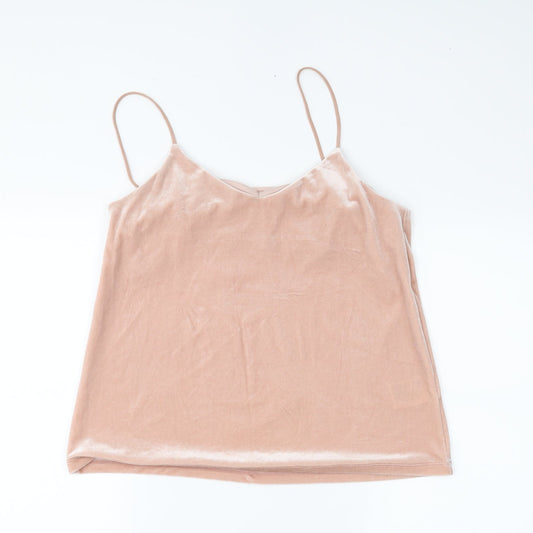 H&M Womens Pink   Basic Blouse Size S