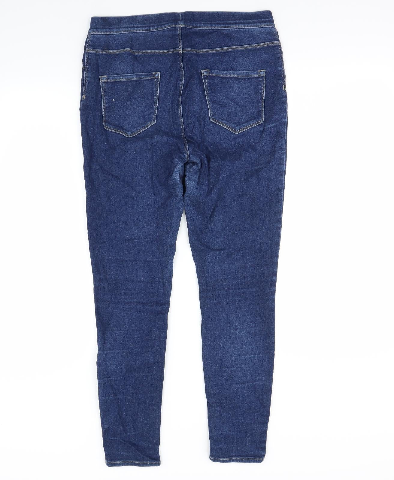 George Womens Blue   Jegging Trousers Size 10 L29 in