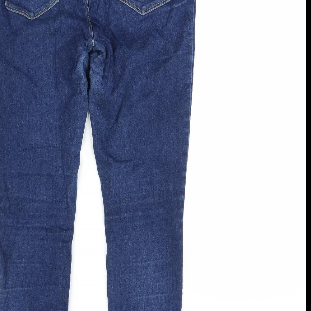 George Womens Blue   Jegging Trousers Size 10 L29 in