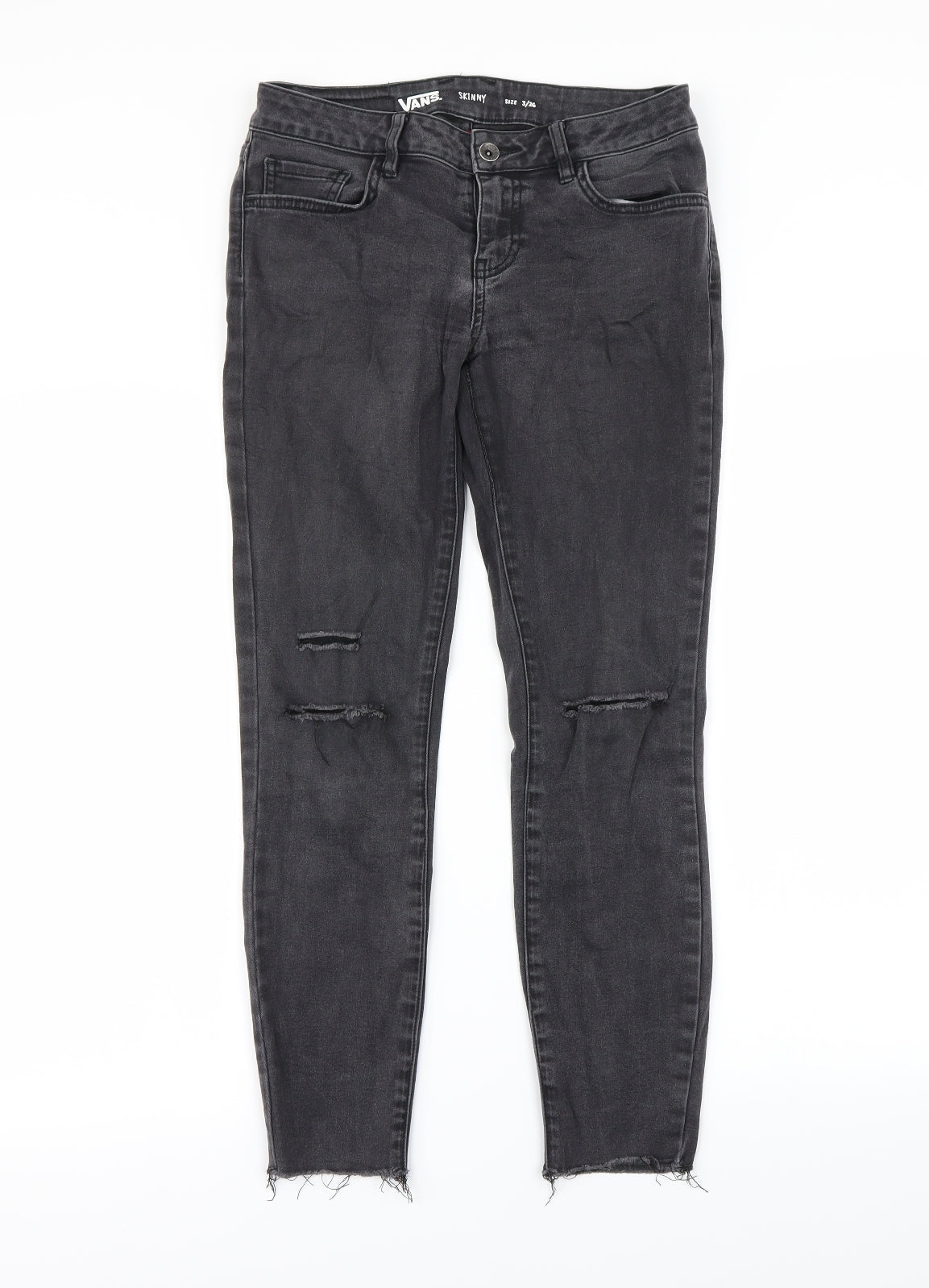 VANS Womens Black   Skinny Jeans Size 26 in L29 in