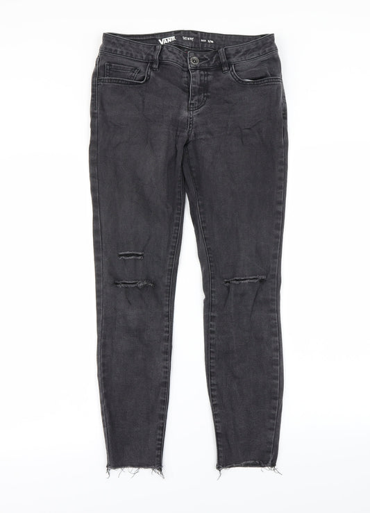 VANS Womens Black   Skinny Jeans Size 26 in L29 in