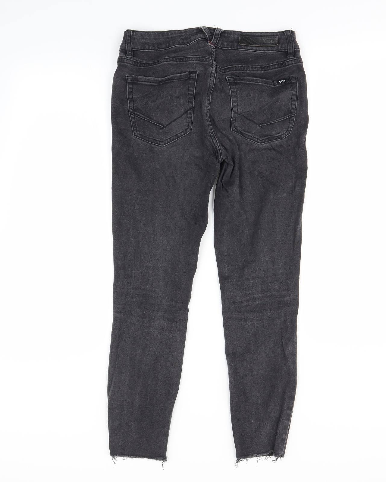 VANS Womens Black   Skinny Jeans Size 26 in L29 in