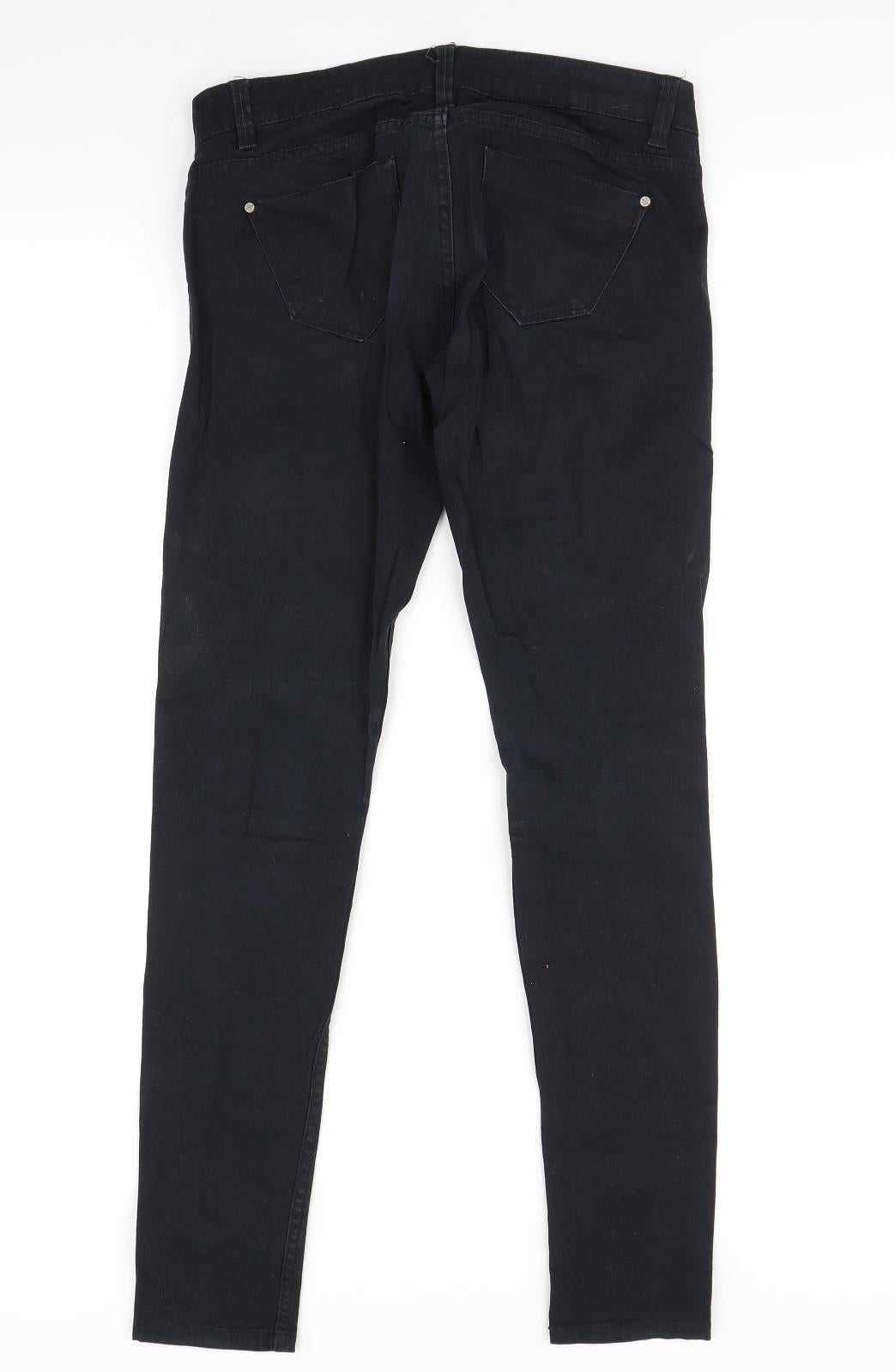 Terronova Womens Black   Skinny Jeans Size M L27 in