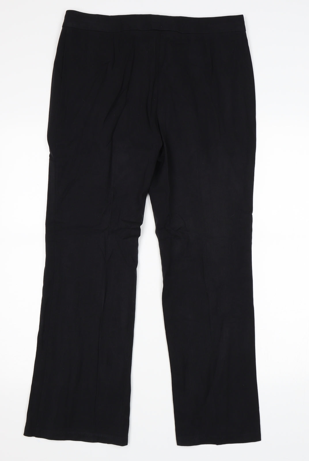 Marks and Spencer Womens Black   Trousers  Size 12 L27 in