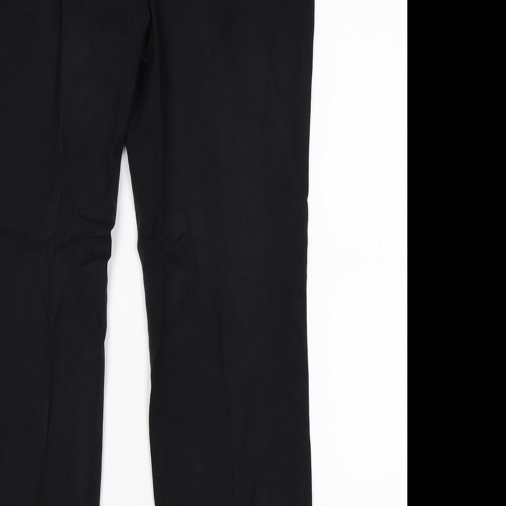 Marks and Spencer Womens Black   Trousers  Size 12 L27 in