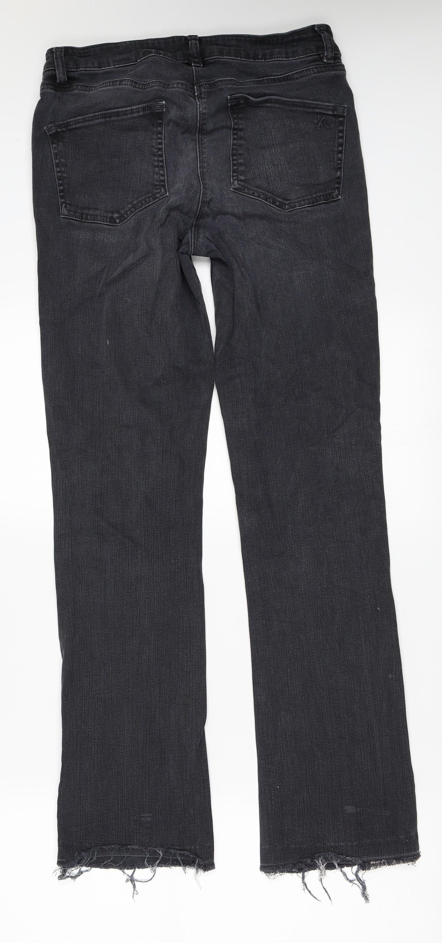 Preworn Womens Black   Straight Jeans Size 30 in L31 in
