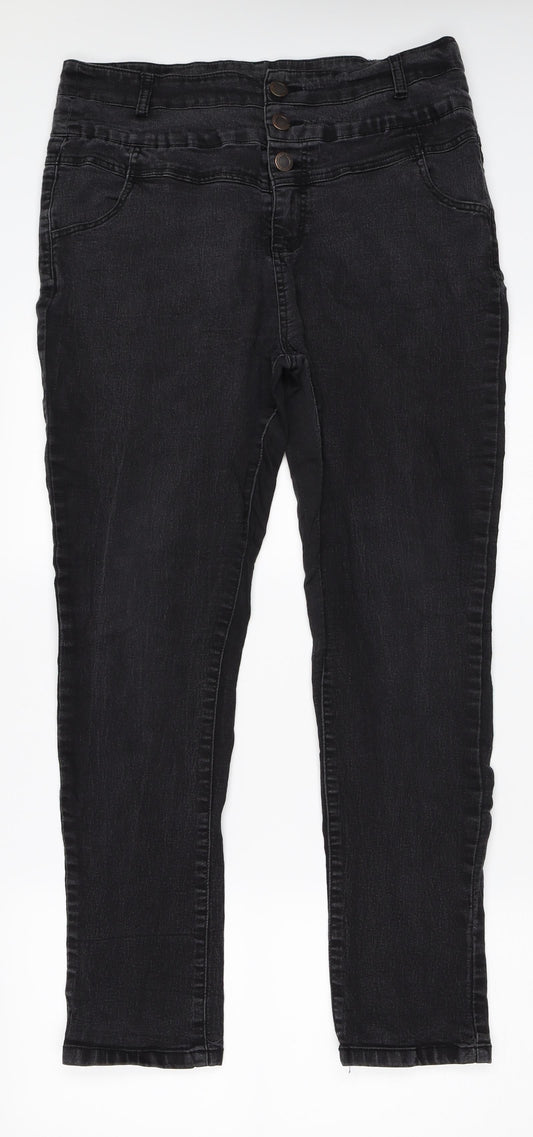 So Fabulous Womens Black   Skinny Jeans Size 34 in L28 in