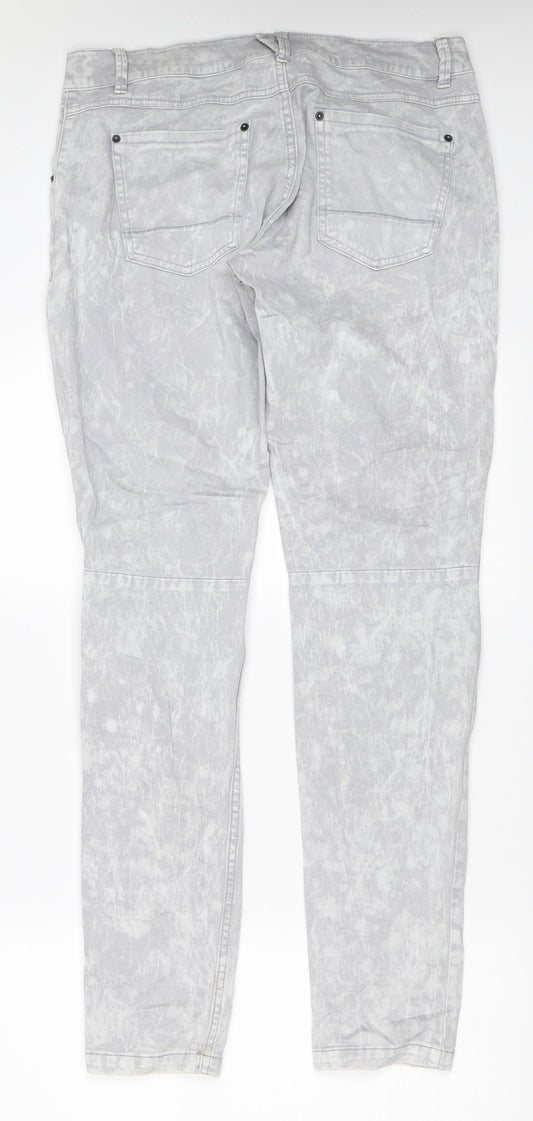 S. Oliver Womens Grey   Skinny Jeans Size 34 in L32 in