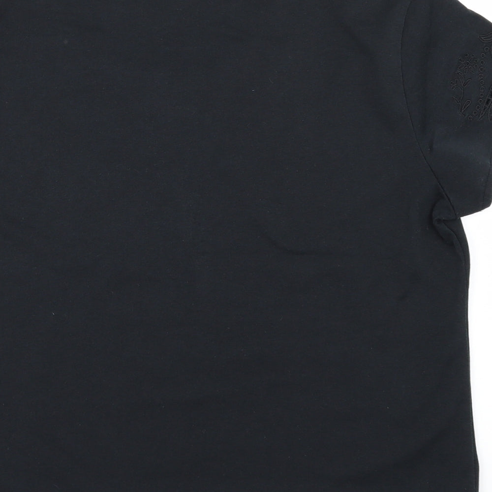 Emerco Womens Black   Basic T-Shirt Size 20