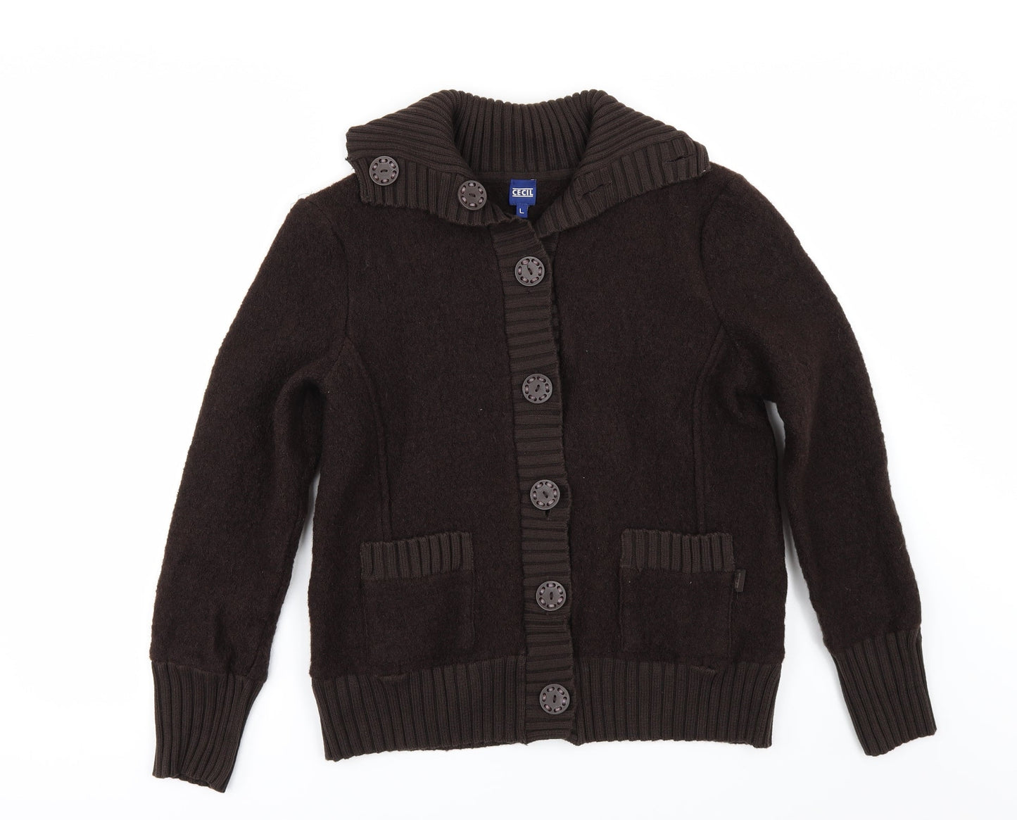 Cecil Womens Brown   Jacket  Size L