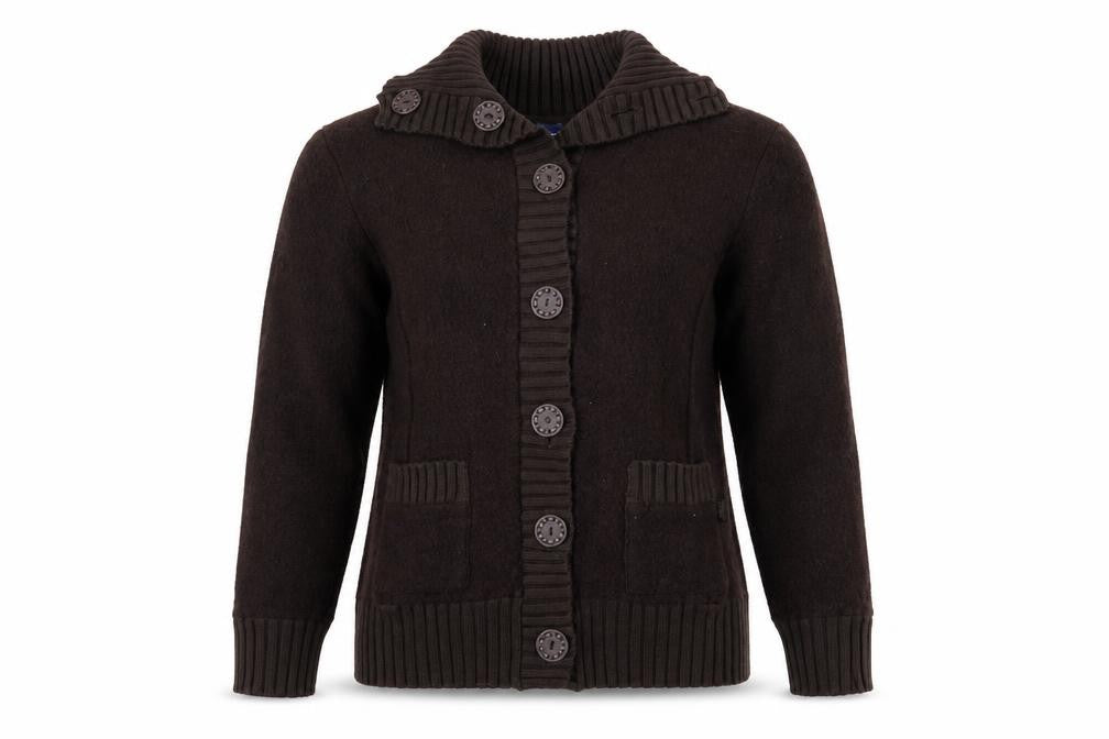 Front view of Cecil women’s brown jacket, size L