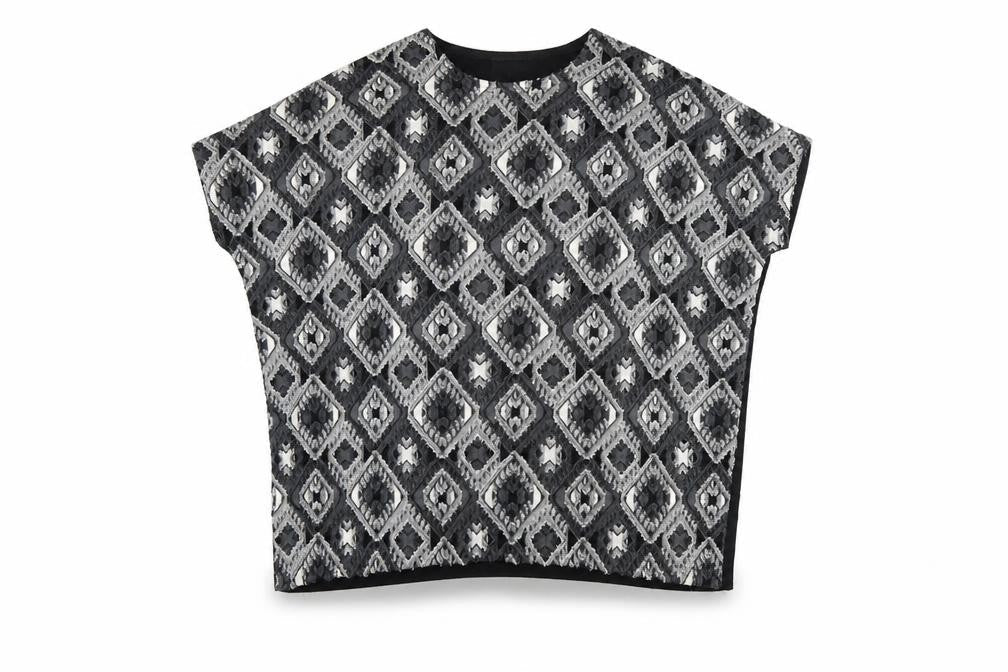 Front view of Apricot women’s black basic t-shirt, size M