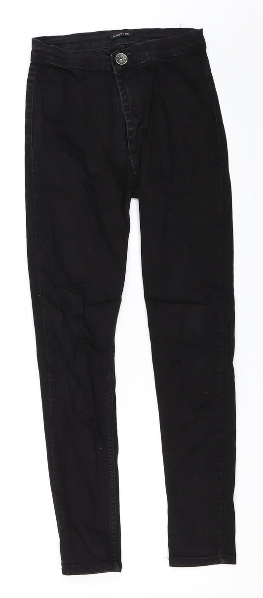 Miss Poem Womens Black  Denim Skinny Jeans Size 29 in L27 in
