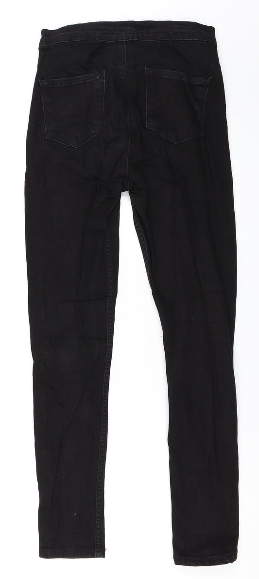 Miss Poem Womens Black  Denim Skinny Jeans Size 29 in L27 in