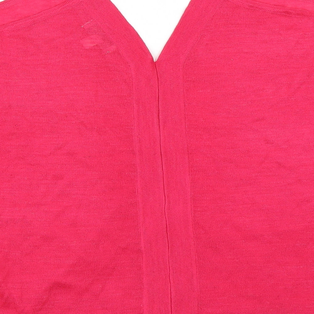 Monsoon Womens Pink   Pullover Jumper Size M