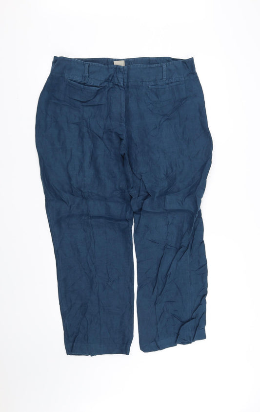 pre worn Womens Blue   Trousers  Size L L29 in