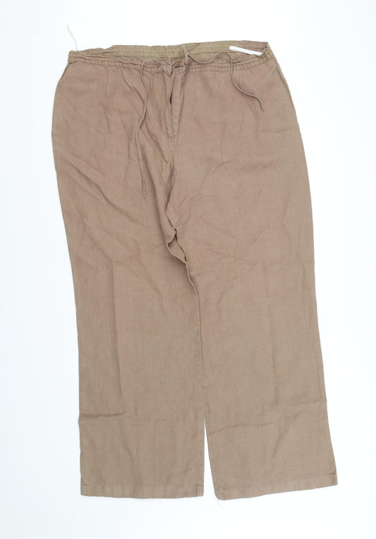pre worn Womens Beige   Trousers  Size XL L32.5 in