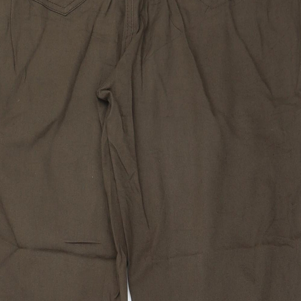 Preworn Womens Brown   Trousers  Size 38 in L24 in