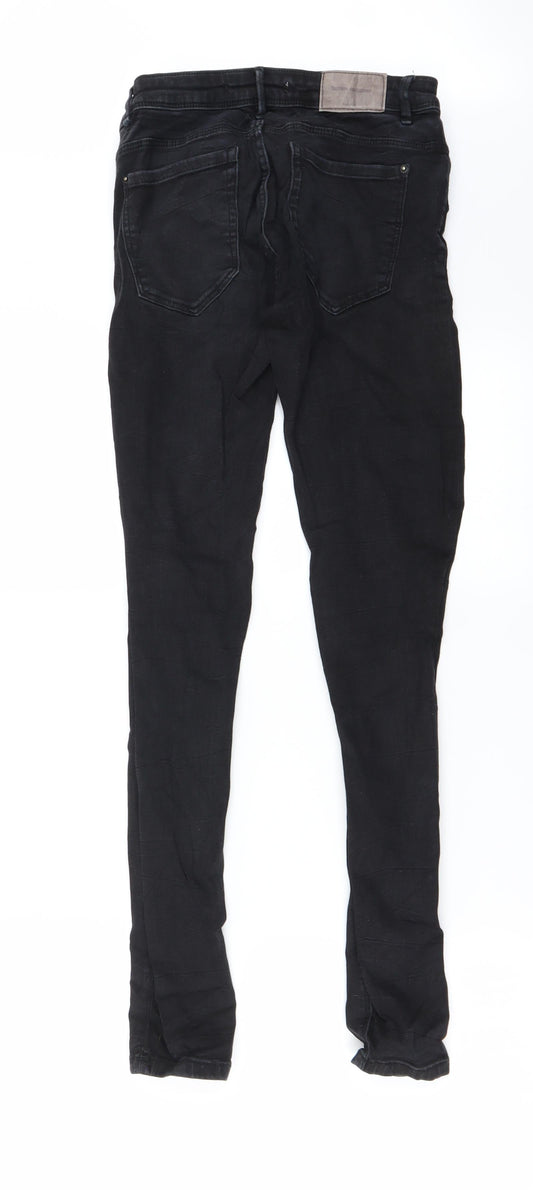 Zara Womens Black   Skinny Jeans Size 8 L27 in