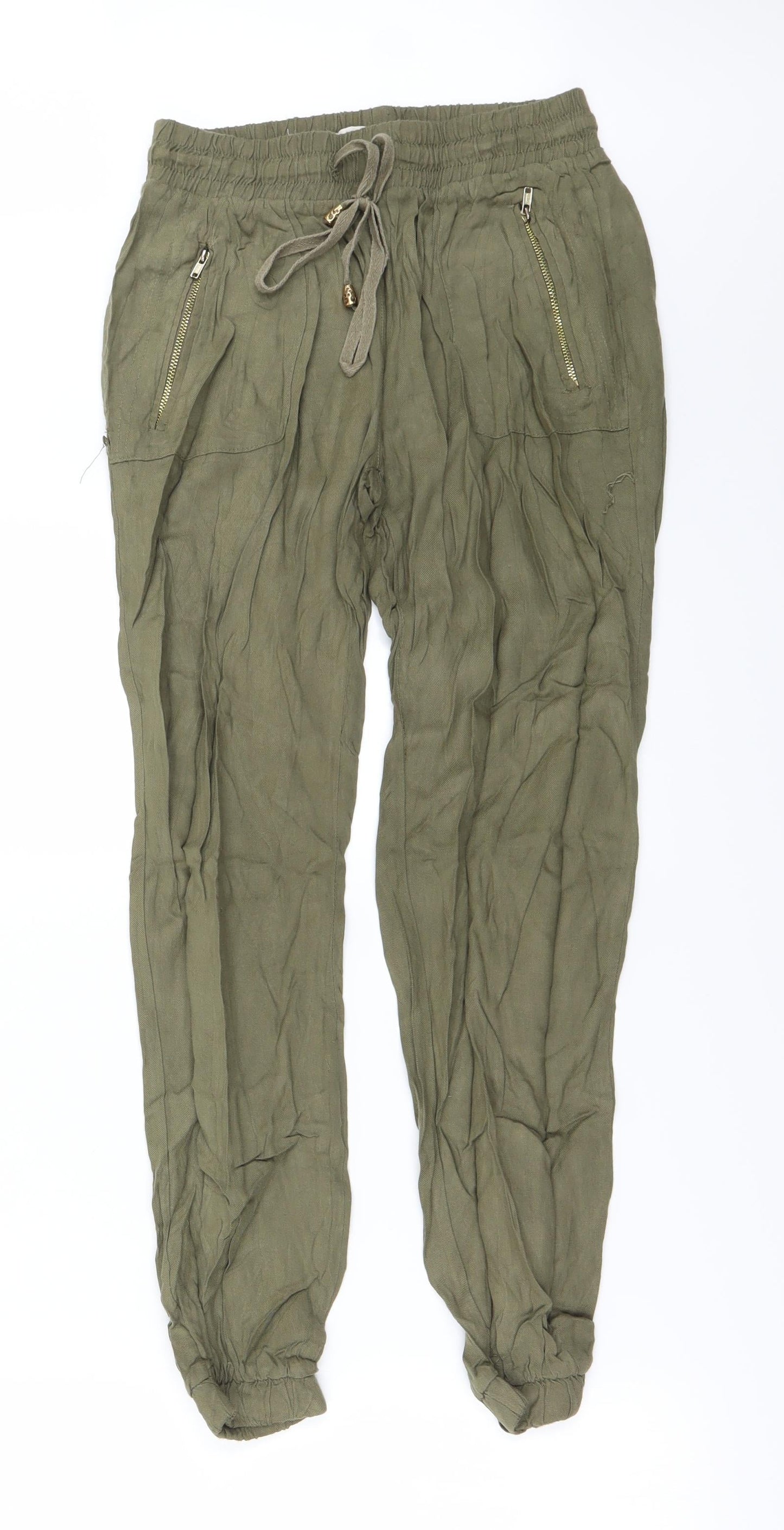 Preworn Womens Green   Trousers  Size 24 in L23 in