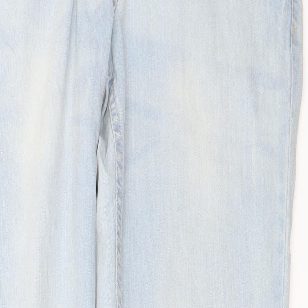 Preworn Womens Blue   Straight Jeans Size 31 in L29 in