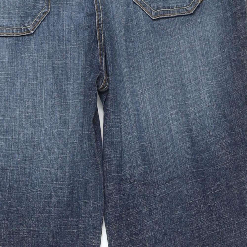 Yessica Womens Blue   Straight Jeans Size 34 in L20 in